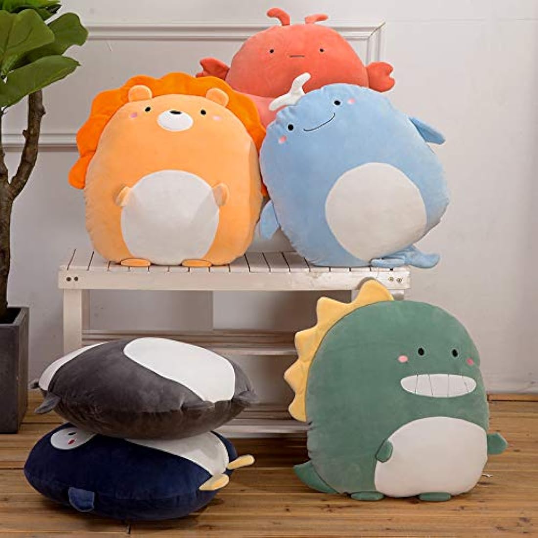 Peluche suave de dinosaurio