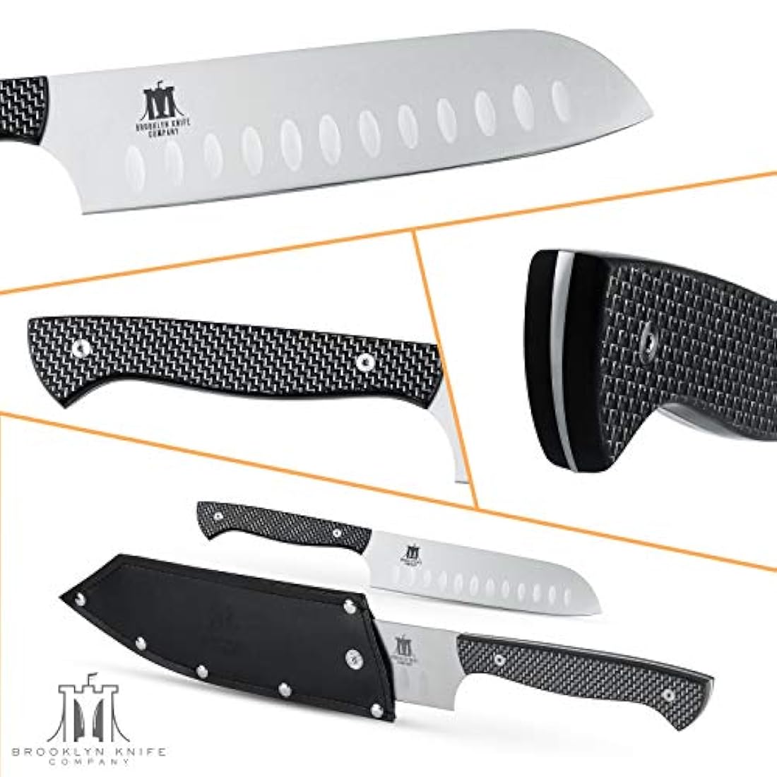 Brooklyn Knife Co. Cuchillo Serie de fibra de carbono –