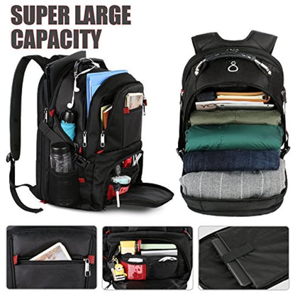 Mochilas de viaje para hombre negro