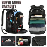 Mochilas de viaje para hombre negro