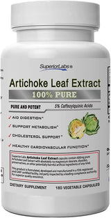 Suplementos Alimenticios de hoja de alcachofa orgánica