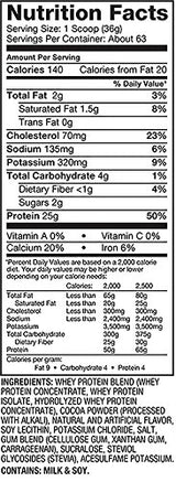 Proteína de chocolate