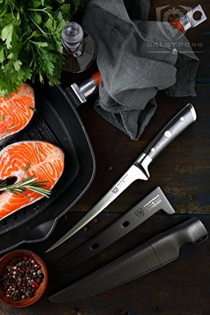 Dalstrong cuchillo para filete, de 7 pulgadas, flexible