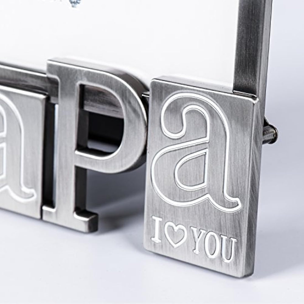 Marco de fotos de metal LASODY PAPA Te amo