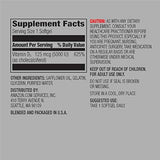 Amazon Elements Vitamina D3, 5000 UI, 180 cápsulas blandas, suministro de 6 meses (el embalaje puede variar), soporta huesos fuertes y salud inmune