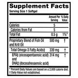 Aceite de pescado Omega-3 + Aceite de krill