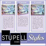 Stupell Industries Glam,arte de pared de lienzo estirado,