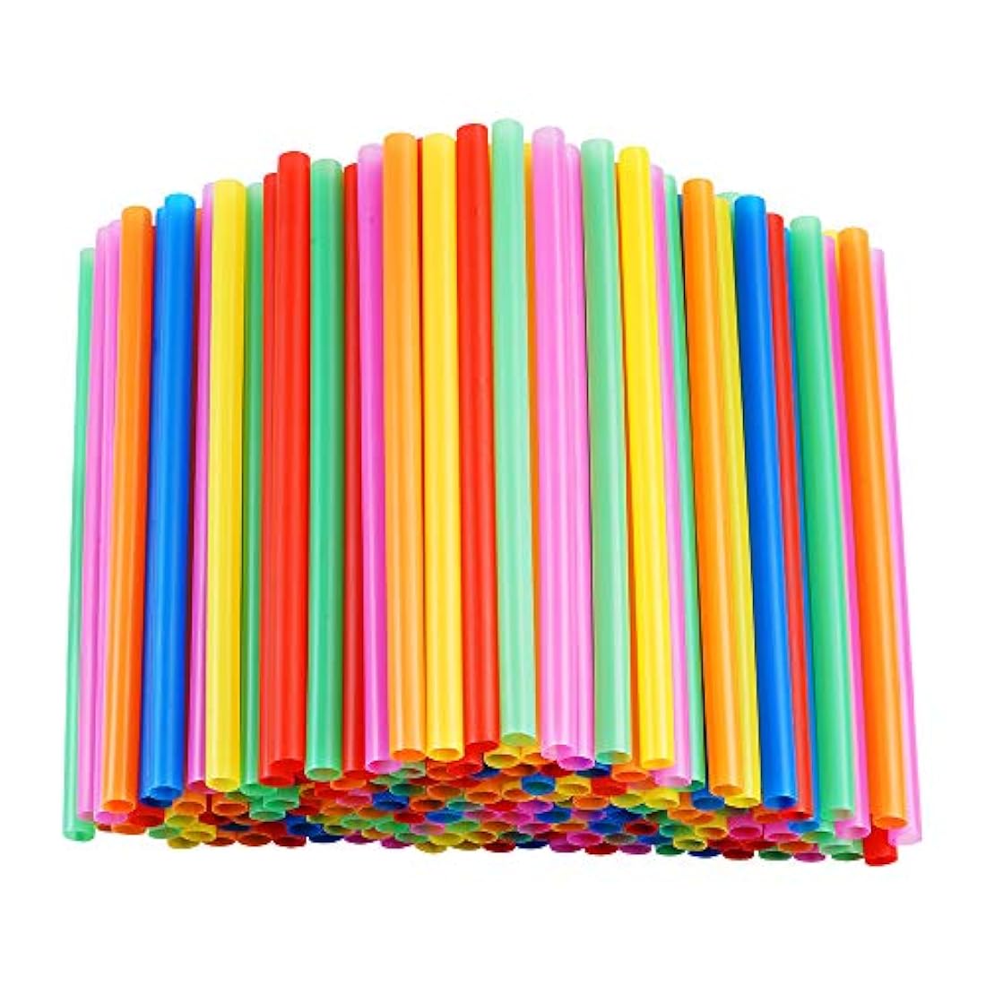 200 pajitas para batidos gigante, coloridas