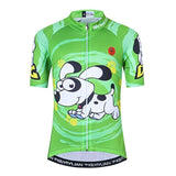 Camiseta de ciclismo de manga corta para niños