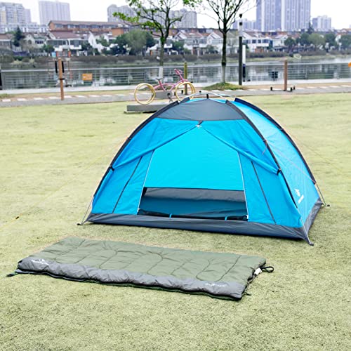 Arctic Lemmings Saco de dormir sobre para tres estaciones, saco de dormir de temperatura constante, adecuado para todas las edades, alojamiento de hotel en interiores o viajes al aire libre