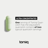 Toniiq Cápsulas de Quercetina Alta Pureza 95%+ 1000mg 120u