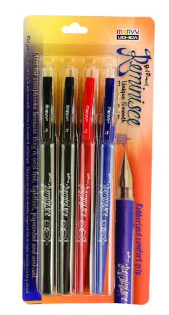 Uchida 920 - 4 A Marvy Ball Point Gel Excel Reminisce