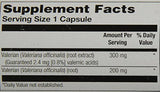 Solaray Uno diario Valeriana Extracto 300 mg 30 Count