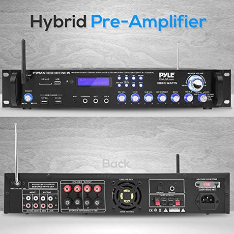 Amplificador audio Bluetooth PYLE-PRO - PWMA3003BT.NEW