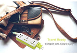 multifuncional Travel Power Strip, Verde