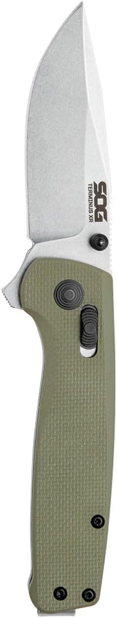 Cuchillos plegables ambidiestros EDC Terminus XR G10