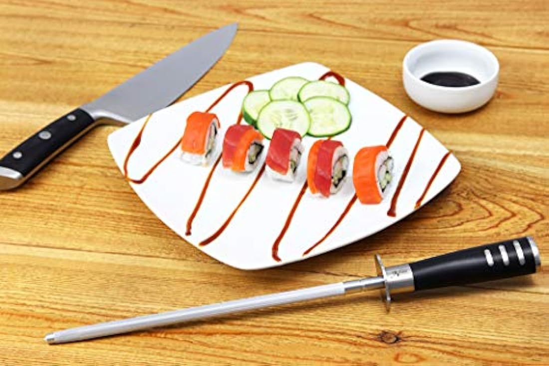 Cuchillo profesional de acero magnético Noble Home & Chef