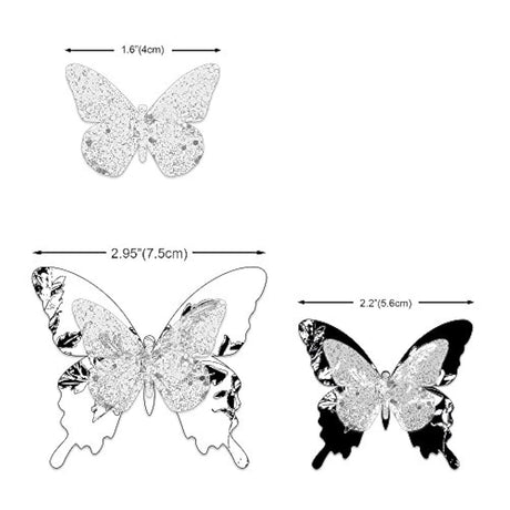 Mariposas artificiales decorativas para manualidades