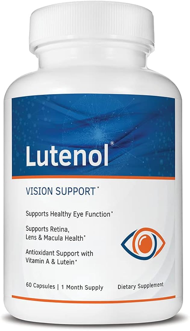 Suplemento para apoyar la visión con vitaminas oculares 60un