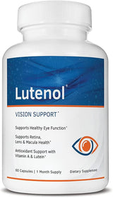 Suplemento para apoyar la visión con vitaminas oculares 60un