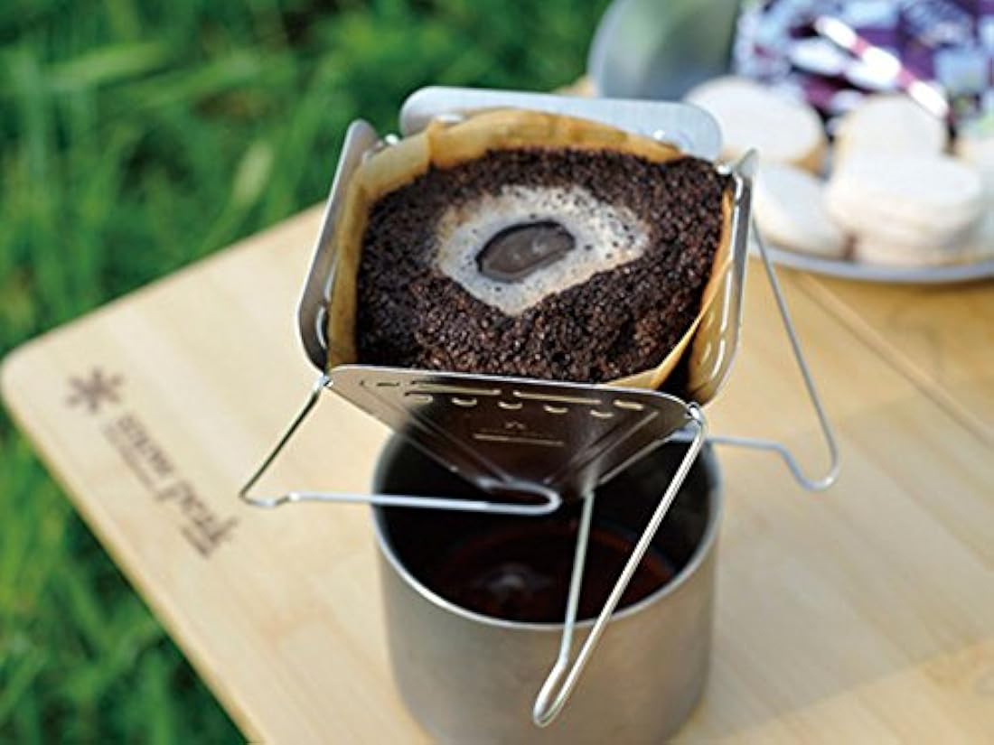Snow Peak, café por goteo, plegable, para hombres.