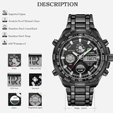Relojes deportivos analógicos de cuarzo digital para hombre