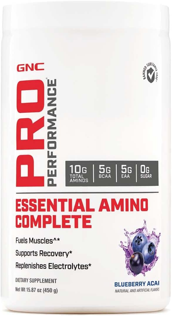 Aminoácidos Esenciales GNC Pro Performance, 15.87 oz., Recuperación