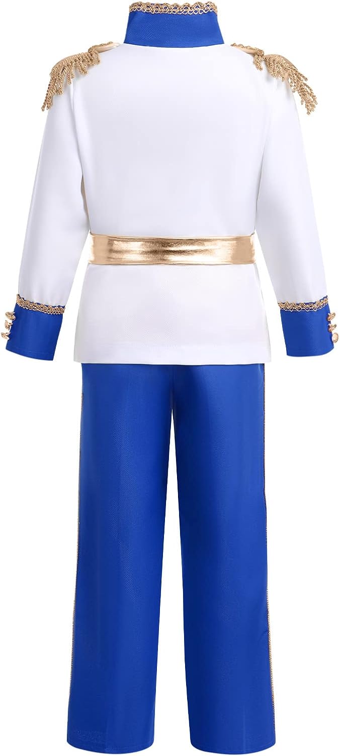 Disfraz Príncipe Azul, Medieval, 5 Piezas, 3-4 Años