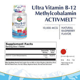 Ultra B-12 Methylcobalamin ActivMelt Kal 30 Micro tabletas