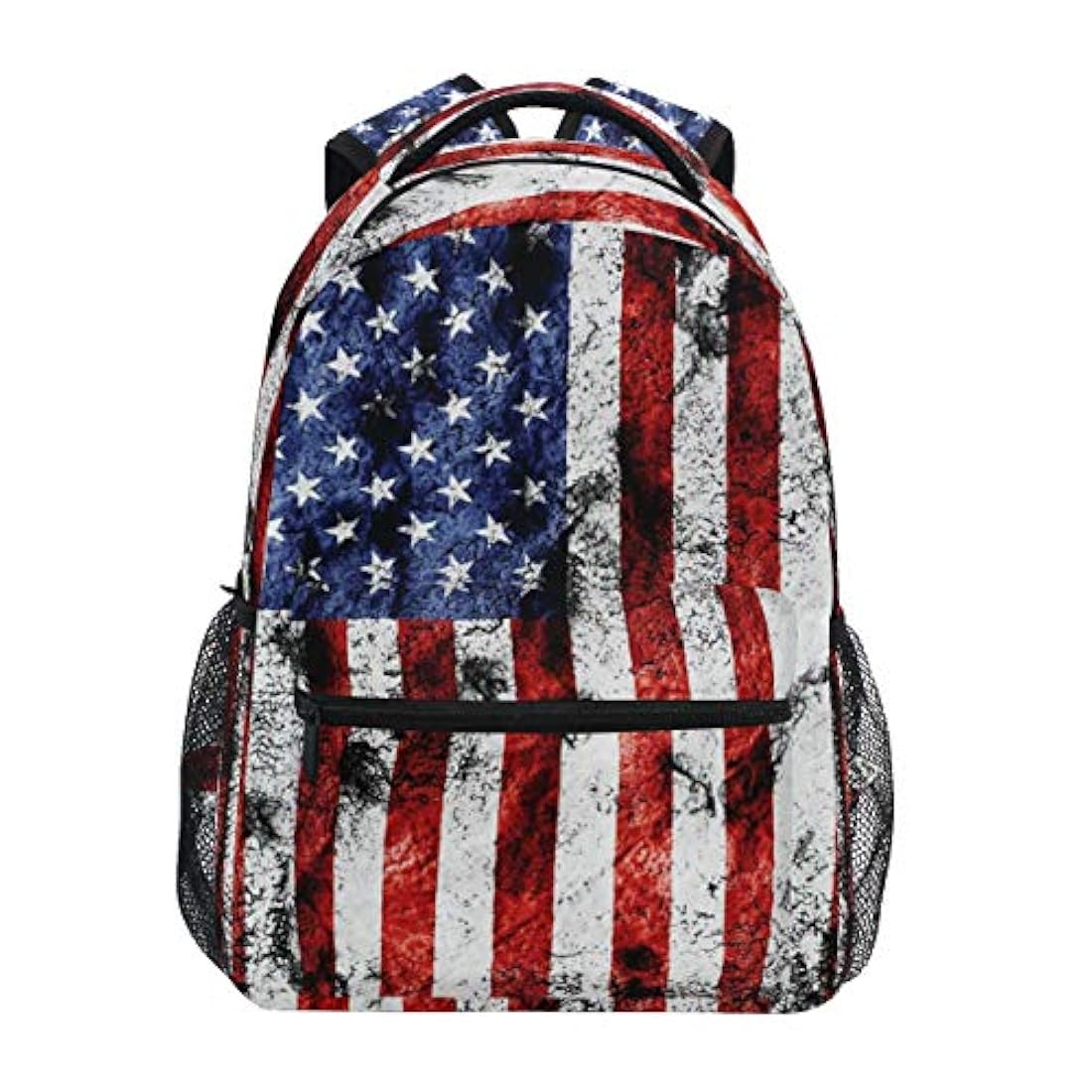 Morrales Mochila con estampado de bandera americana