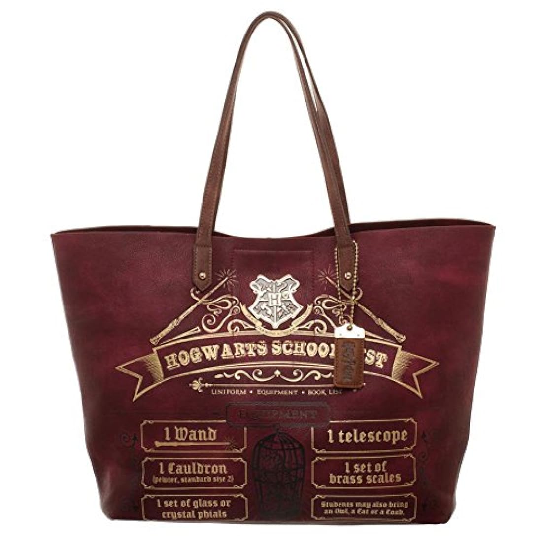 Harry Potter Hogwarts - bolsa cuenta con un cierre