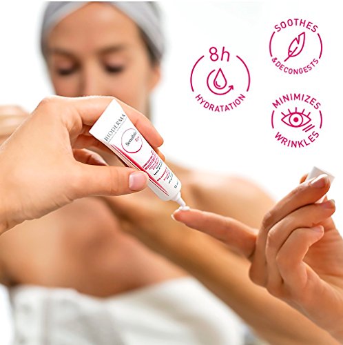 crema hidratante en gel para contorno de ojos
