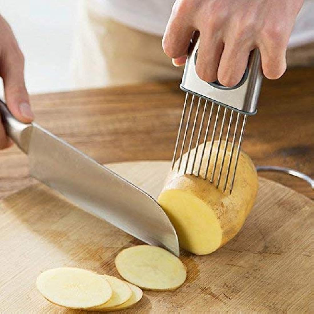 Cortador de cuchillos de acero inoxidable con 10 puntas