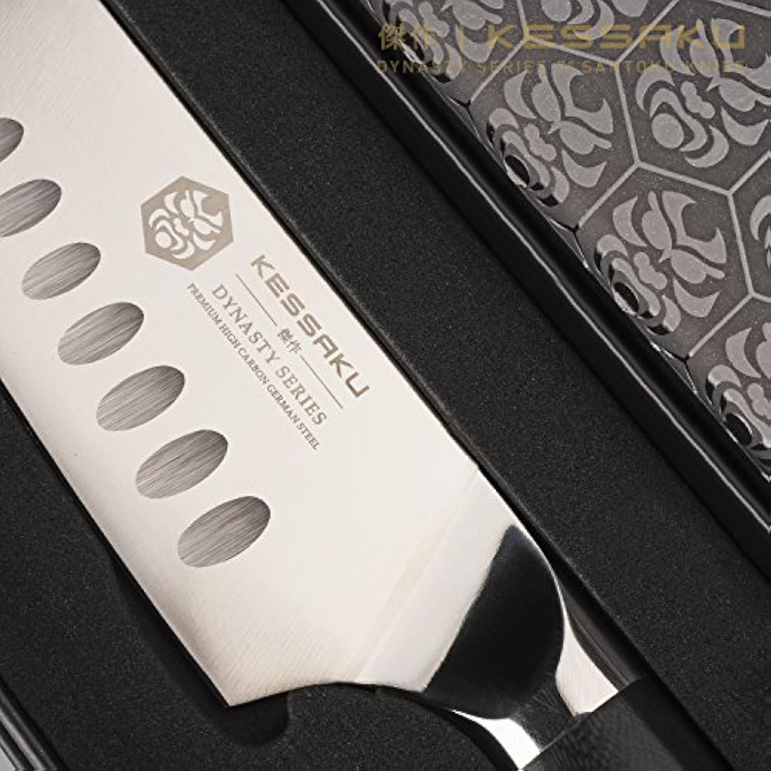 kessaku cuchillo Santoku – japonés de acero, 7-Inch