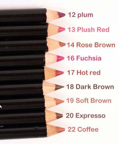 54 piezas de lápices de labios