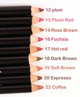 54 piezas de lápices de labios