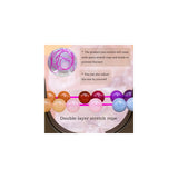 Pulseras y tobilleras de piedras preciosas naturales