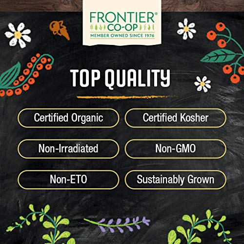 Hojas de frambuesa orgánicas - Frontier Co-op - 1.48oz