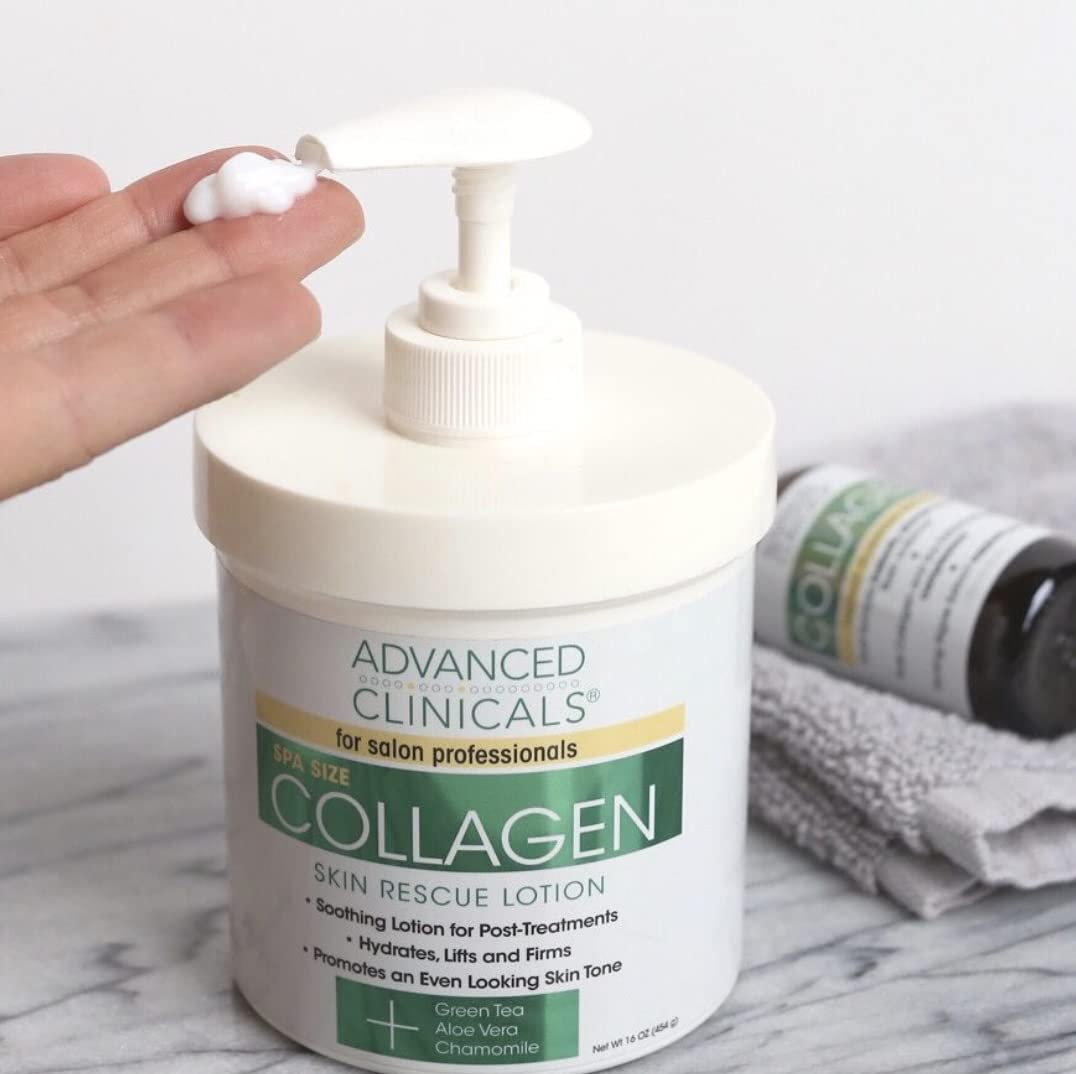 Loción facial de colágeno y ácido hialurónico crema corporal