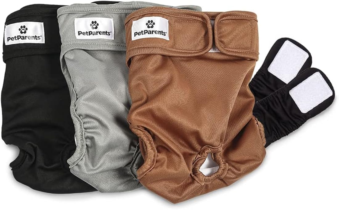Pet Parents - Pañales lavables para perros y hembras