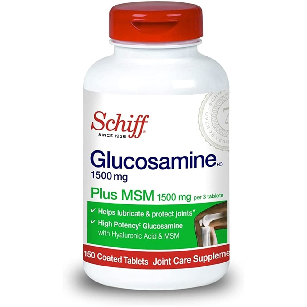Suplementos Glucosamine Plus MSM  1500 mg  150 comprimidos