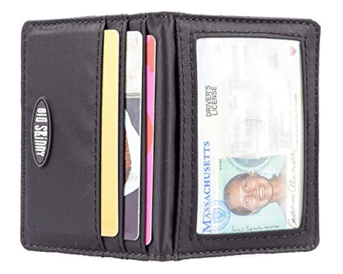 Big Skinny Yorker - Cartera fina con capacidad, 24 tarjetas