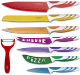 Cuchillos Acero Inoxidable antibacteriano 8 piezas