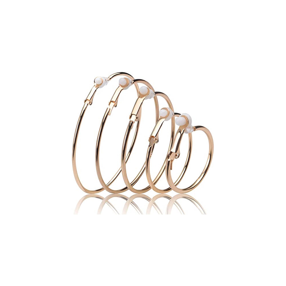 Aretes clip para mujer
