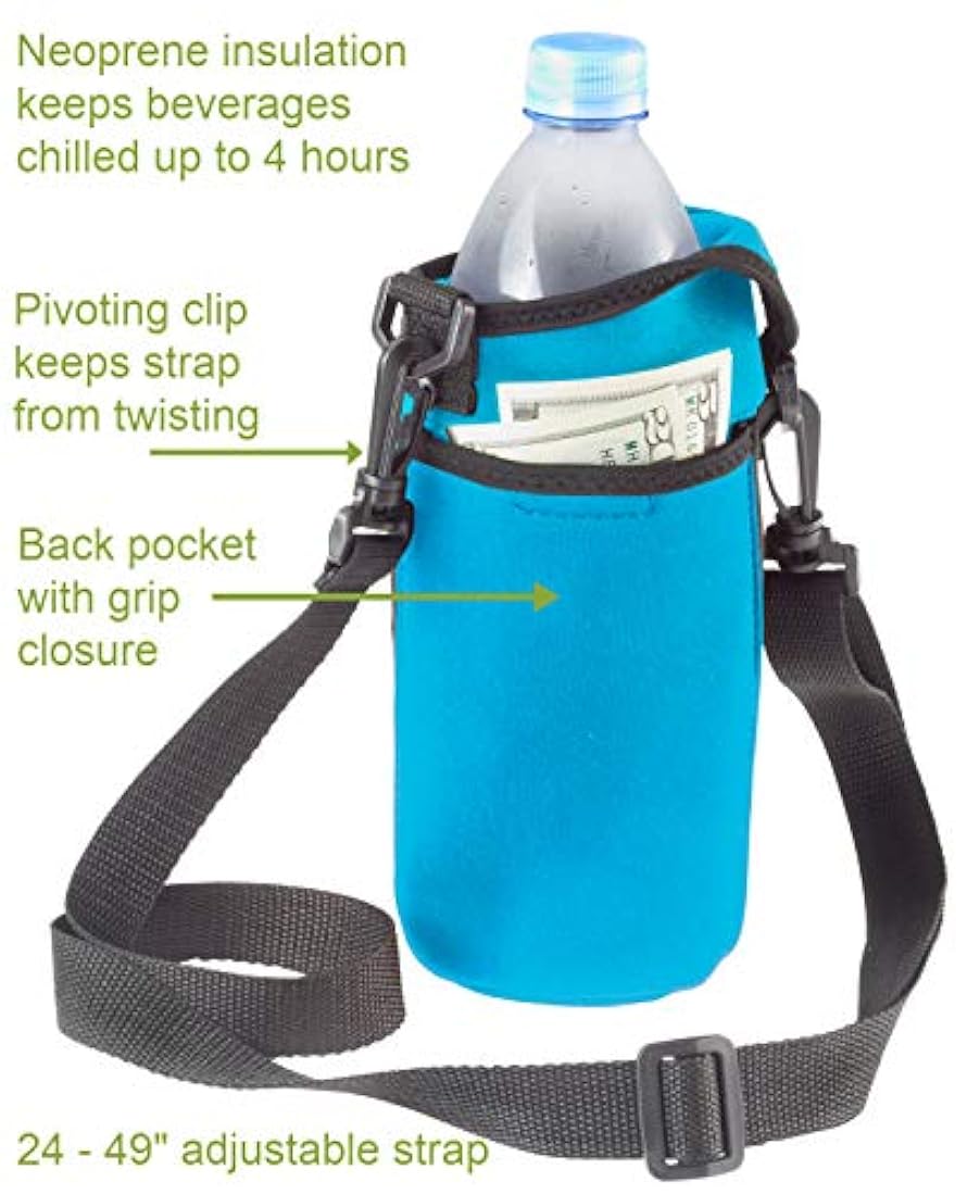 Bolsa de transporte de botella de agua de neopreno