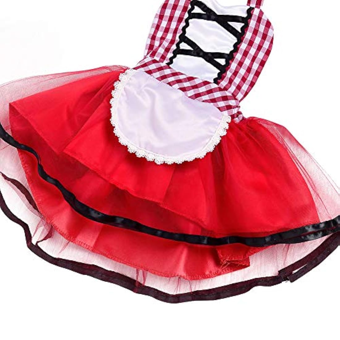 Disfraz de caperucita roja para Halloween, fiesta de Navidad