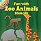 Diversión con plantillas de animales de zoológico