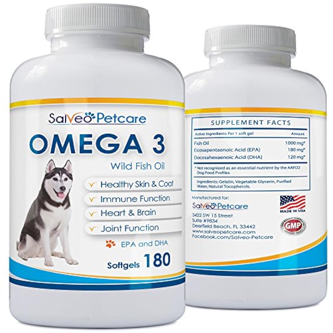 Omega 3 Aceite de Pescado para Perros