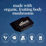 Alice Mushrooms Nightcap Chocolates de hongos |