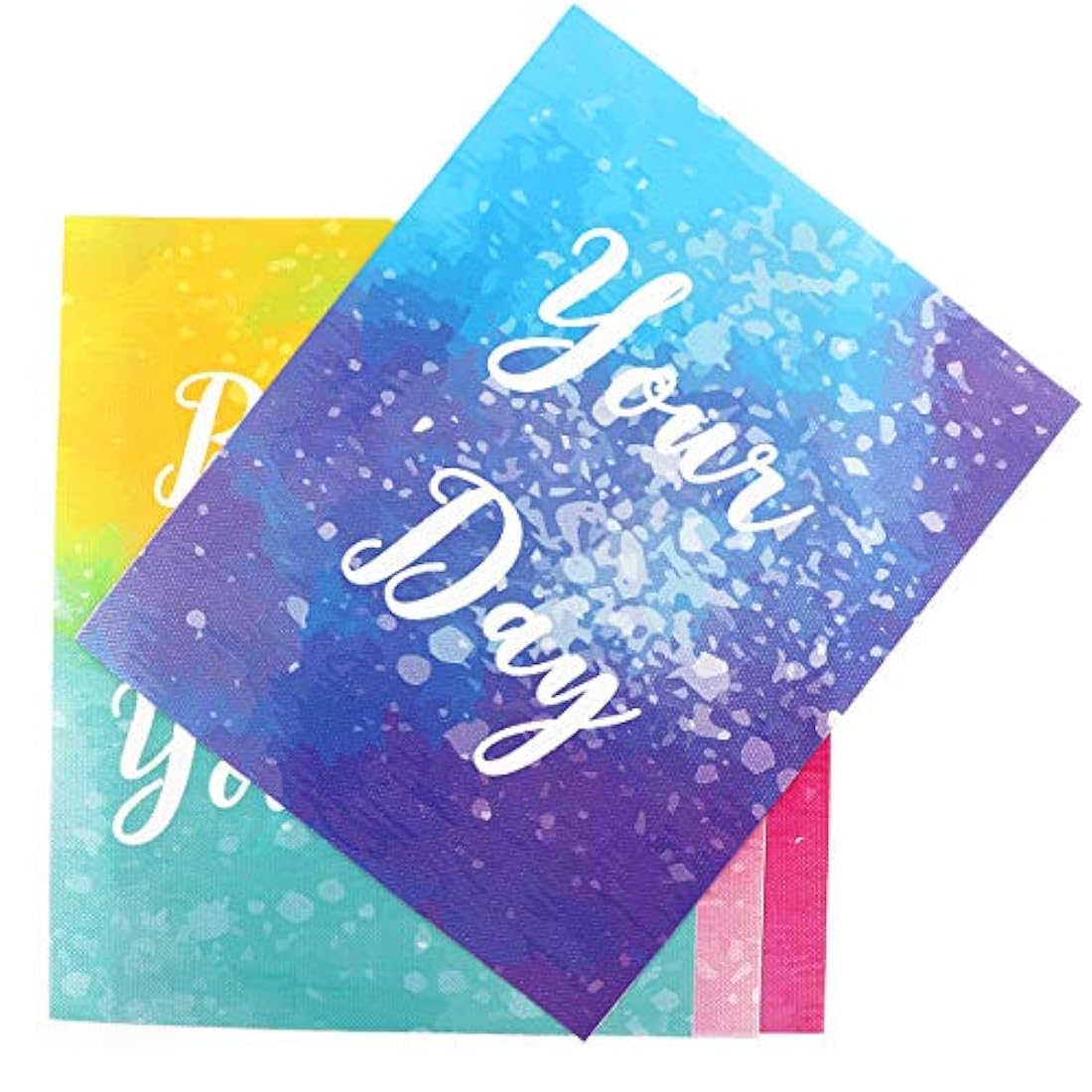 Inspirational Wall Art - Juego de 4 pósteres con citas